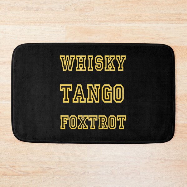 Item preview, WTF whisky-tango-foxtrot Yellow Edged Design designed and sold by taiche.