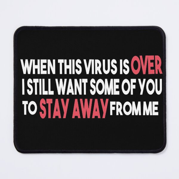 Item preview, WHEN THIS VIRUS IS OVER designed and sold by Heddar Badreddine.