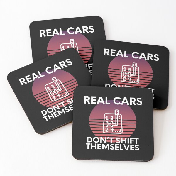 Item preview, Real Cars Don’t Shift Themselves Manual Transmission Shifting Car Enthusiast Sarcasm designed and sold by EllConApparel.