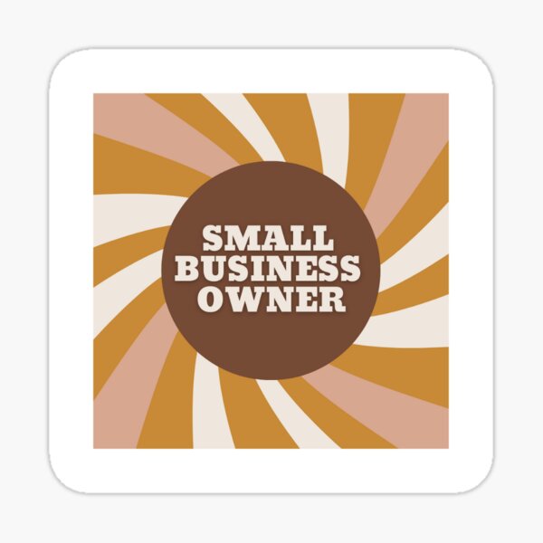 Item preview, Small Business Owner Retro Vintage designed and sold by brookemiller801.