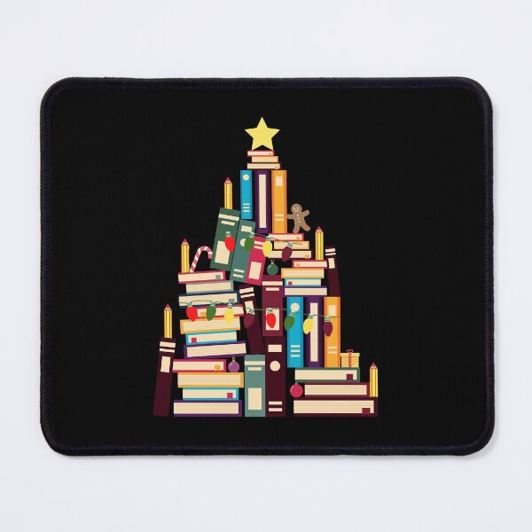 Item preview, Booklovers Christmas Book Tree designed and sold by mayrayami.