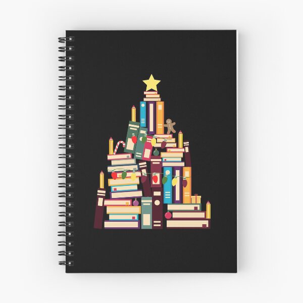Item preview, Booklovers Christmas Book Tree designed and sold by mayrayami.