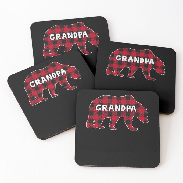 Item preview, Buffalo Plaid Bear Christmas Pajama Matching Family Grandpa designed and sold by mayrayami.