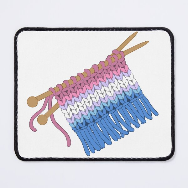 Item preview, Knit Pride Flag (Bigender) designed and sold by nklange240.