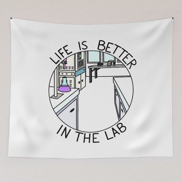 Item preview, Happy Lab Life - Science designed and sold by BundaBear.