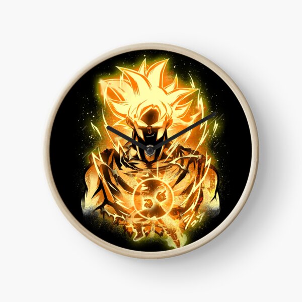 Golden Saiyan Goku God Clock