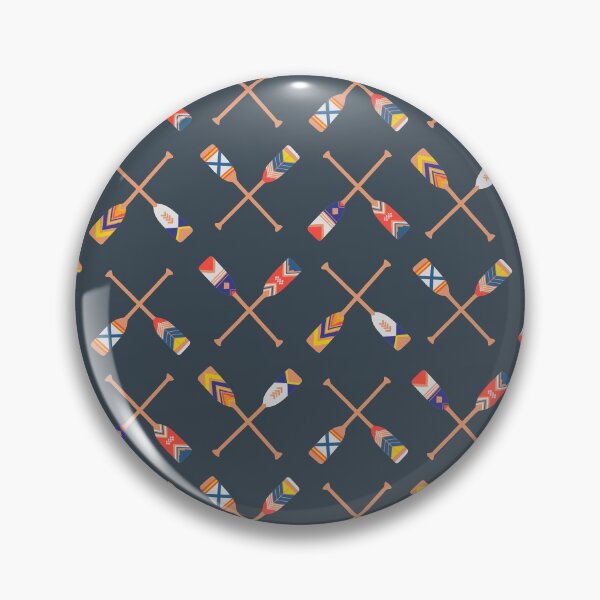 Aperçu de l'œuvre Pagaies de canoë X Pattern - Charbon créée et vendue par EcoElsa.