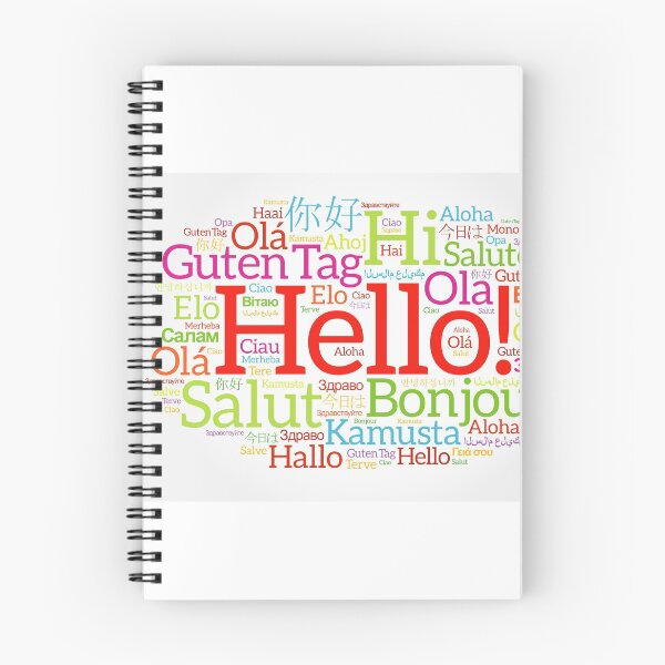 Item preview, hello literally everyone T-SHIRT, WORLD HELLO DAY PREMIUM t-SHIRT. designed and sold by Luckydoe1.