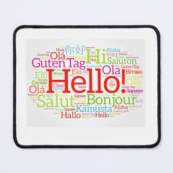 Item preview, hello literally everyone T-SHIRT, WORLD HELLO DAY PREMIUM t-SHIRT. designed and sold by Luckydoe1.