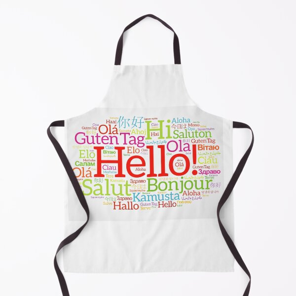 Item preview, hello literally everyone T-SHIRT, WORLD HELLO DAY PREMIUM t-SHIRT. designed and sold by Luckydoe1.