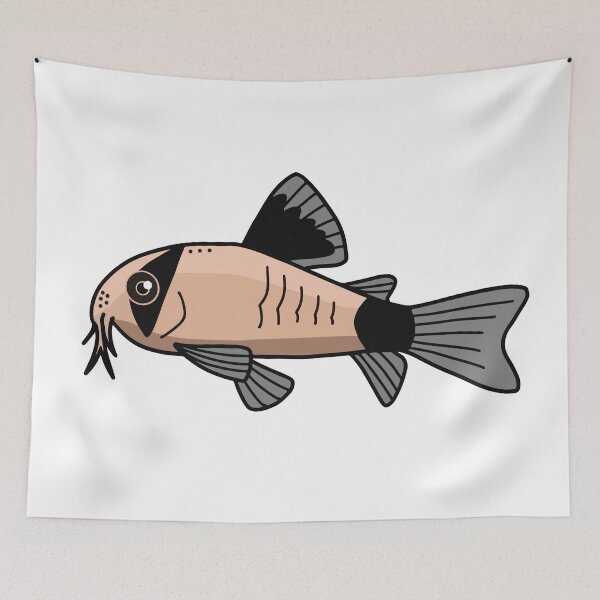 Item preview, Panda Coridoras, best fishkeeper gift, aquarium gift, fish art - aquadesk designed and sold by Aquadesk.