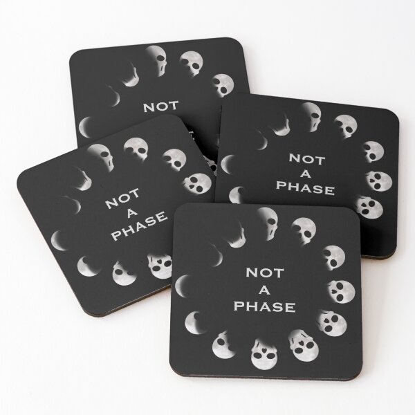 Item preview, Moon Phases Skulls designed and sold by Mettlework.