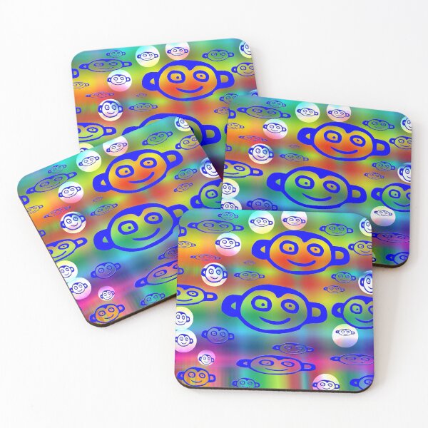 Item preview, Rainbow Monkeys designed and sold by JustLagoons.