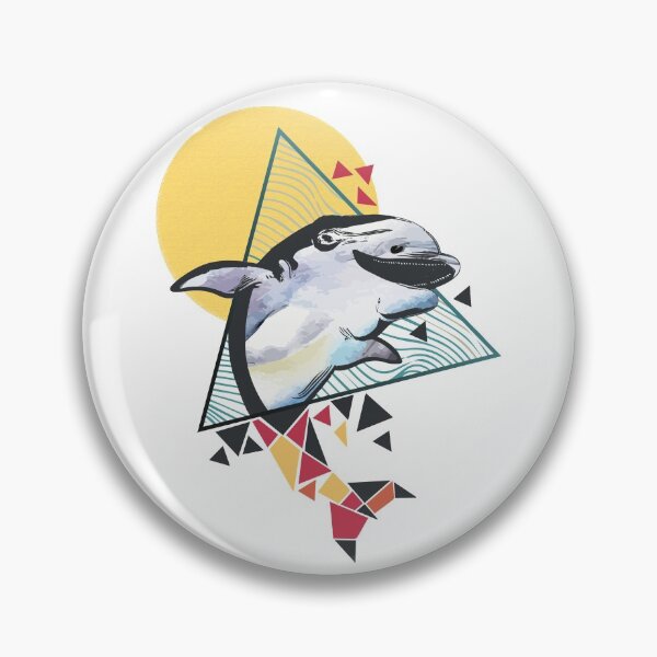 Item preview, Dolphin marine animals polygon animals polygon poly triangle design graphic designed and sold by brunsch-print.