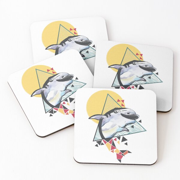 Item preview, Dolphin marine animals polygon animals polygon poly triangle design graphic designed and sold by brunsch-print.