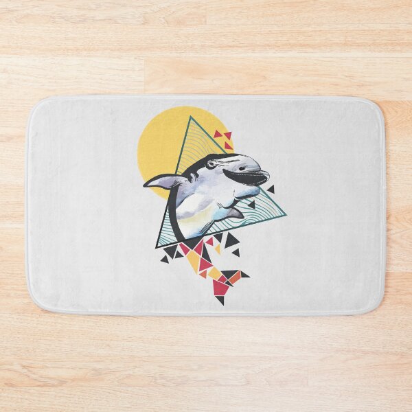 Item preview, Dolphin marine animals polygon animals polygon poly triangle design graphic designed and sold by brunsch-print.