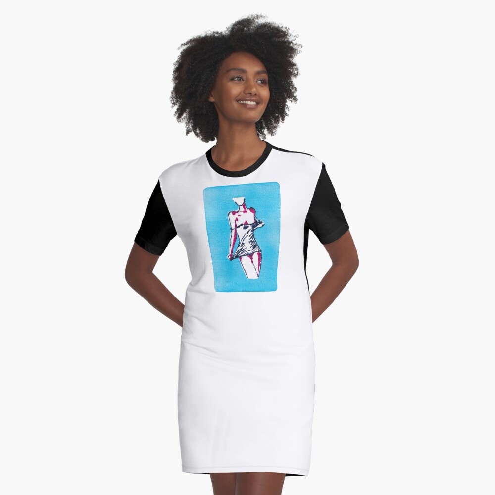Item preview, Graphic T-Shirt Dress designed and sold by jonesjc.