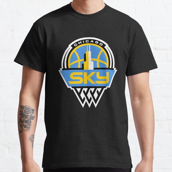 Chicago Sky Candace Parker Stadium Essentials Black Player Skyline T-Shirt,  hoodie, sweater, long sleeve and tank top
