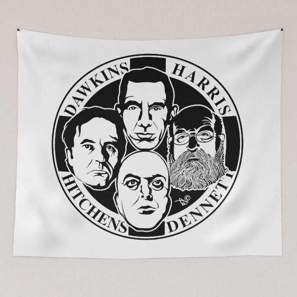 Item preview, Four Horsemen: New Atheists by TaizTeez designed and sold by Taiz Teez.