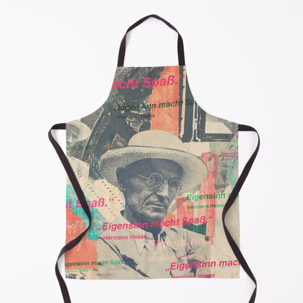 Item preview, Hermann Hesse portrait, famous quote designed and sold by Mauswohn.