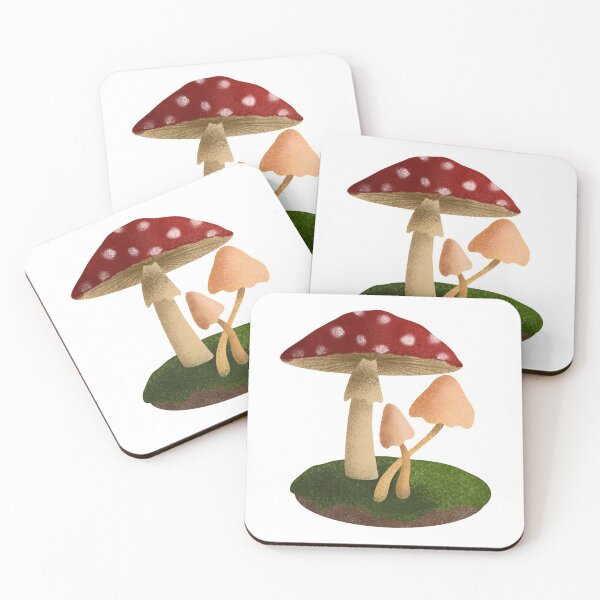 Item preview, Forest mushrooms designed and sold by aroha93.