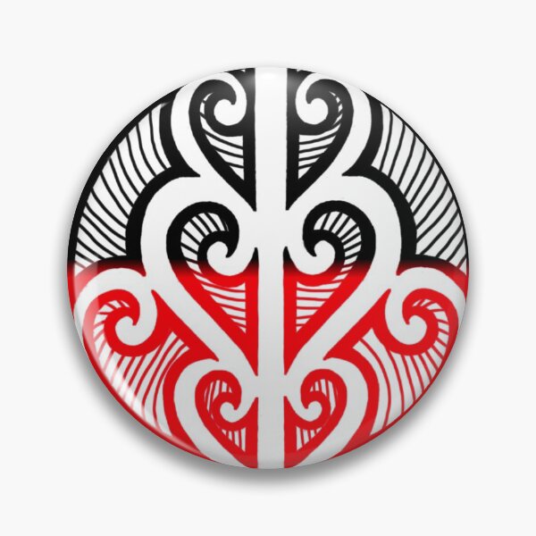 Item preview, Maori tribal art flag color designed and sold by attracdionz.