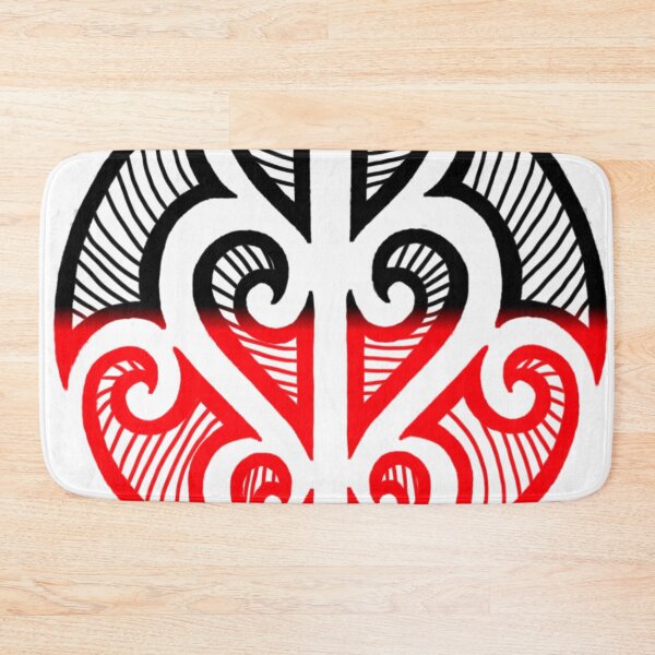 Item preview, Maori tribal art flag color designed and sold by attracdionz.