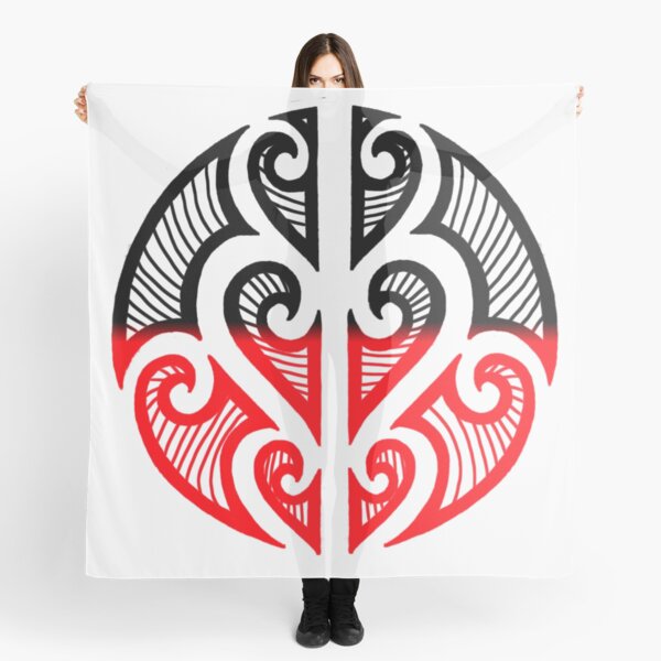 Item preview, Maori tribal art flag color designed and sold by attracdionz.