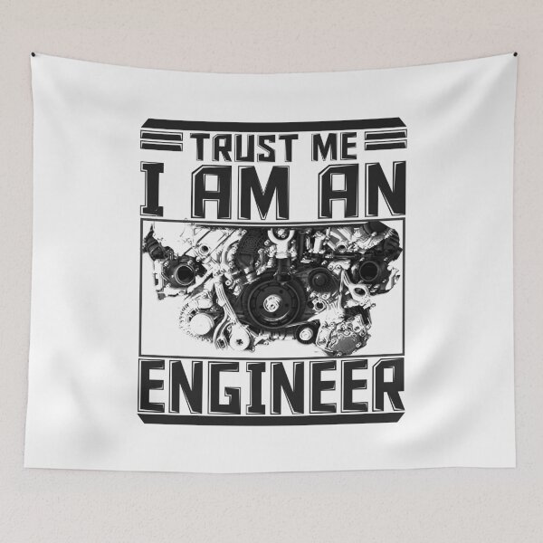 Artikelvorschau, Trust me I'm an engineer Ingenieur Techniker Technik Design entworfen und verkauft von brunsch-print.