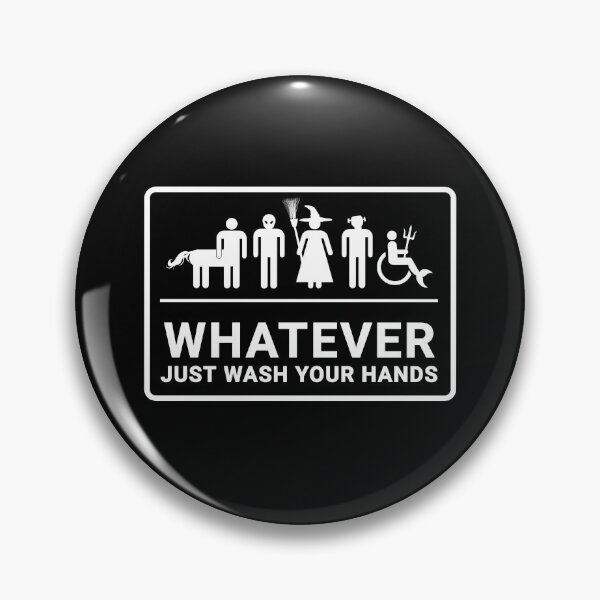 Item preview, whatever just wash your hands designed and sold by DisenyosDeMike.