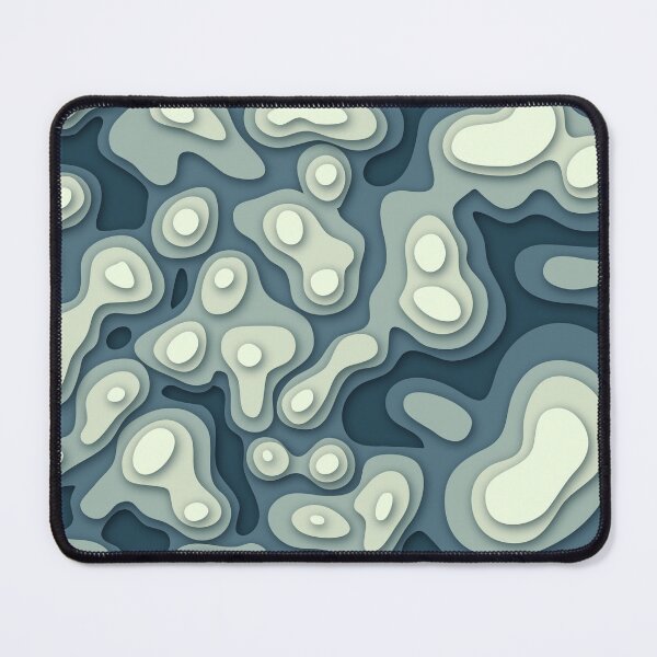 Item preview, 3D Papercut Topographic Terrain designed and sold by Vector Scout Lab.