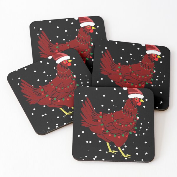 Item preview, Christmas festive chicken Classic T-Shirt designed and sold by LISArchitect.