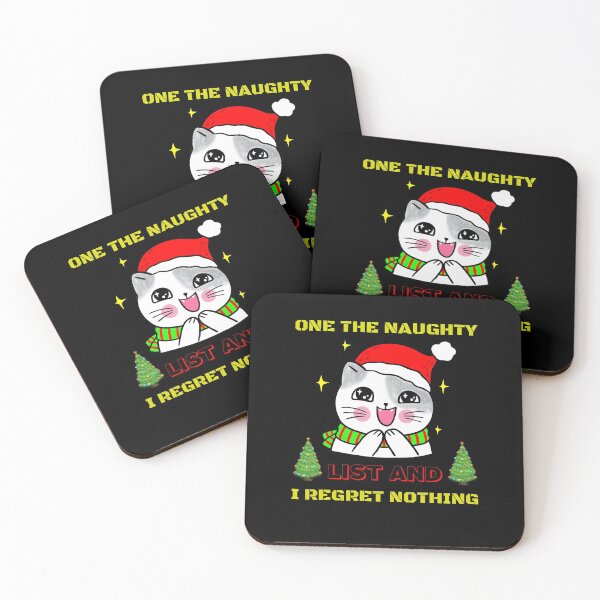 Item preview, One The Naughty List And I Regret Nothing - Merry Christmas And Happy New Year designed and sold by Delandor.