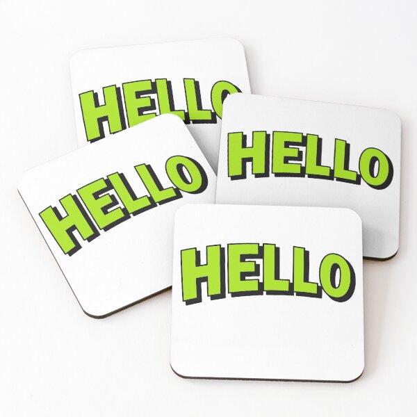 Item preview,  hello literally everyone T-SHIRT, WORLD HELLO DAY PREMIUM t-SHIRT. designed and sold by Luckydoe1.