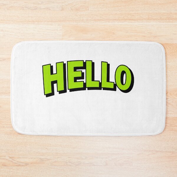 Item preview,  hello literally everyone T-SHIRT, WORLD HELLO DAY PREMIUM t-SHIRT. designed and sold by Luckydoe1.