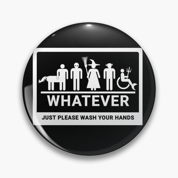 Item preview, whatever just please wash your hands designed and sold by DisenyosDeMike.