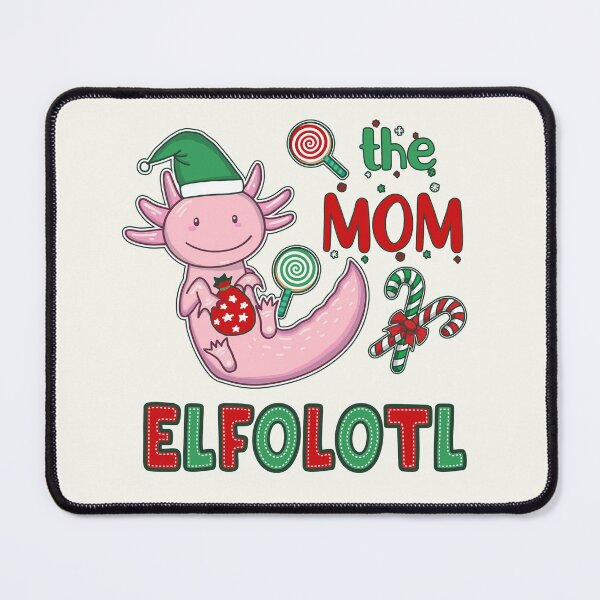 Item preview, Christmas Axolotl Elf - The Mom Elfolotl designed and sold by GrimButterfly.