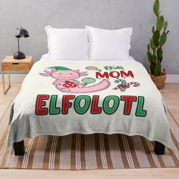 Item preview, Christmas Axolotl Elf - The Mom Elfolotl designed and sold by GrimButterfly.
