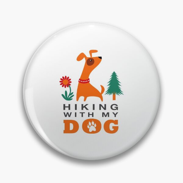 Item preview, Hiking with my dog! designed and sold by w1ckerman.