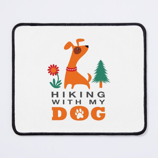Item preview, Hiking with my dog! designed and sold by w1ckerman.