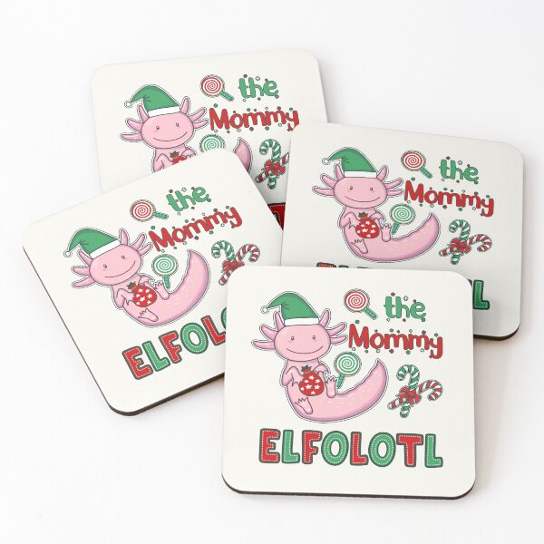 Item preview, Christmas Axolotl Elf - The Mommy Elfolotl designed and sold by GrimButterfly.