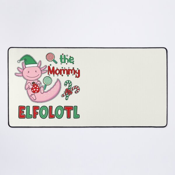 Item preview, Christmas Axolotl Elf - The Mommy Elfolotl designed and sold by GrimButterfly.