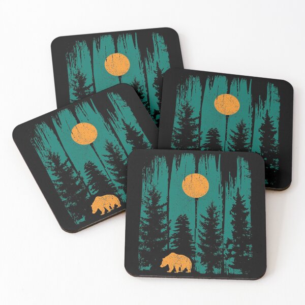 Item preview, Brown Bear Bear In The Forest Predator Adventure Retro Vintage Graphic designed and sold by brunsch-print.