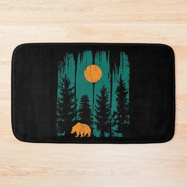 Item preview, Brown Bear Bear In The Forest Predator Adventure Retro Vintage Graphic designed and sold by brunsch-print.