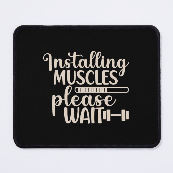 Item preview, Installing Muscles Please Wait designed and sold by Obsesie.