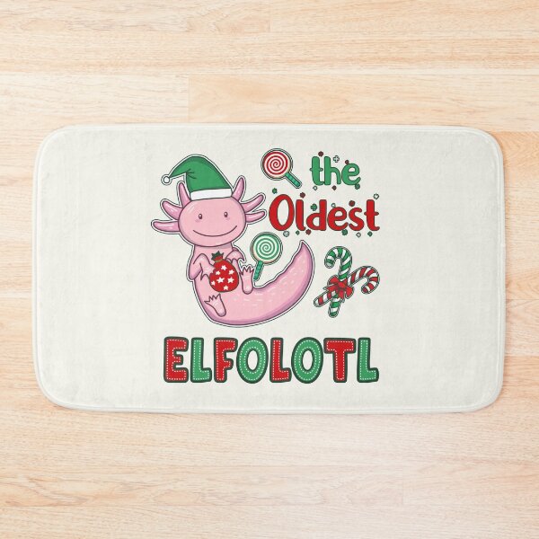 Item preview, Christmas Axolotl Elf - The Oldest Elfolotl designed and sold by GrimButterfly.