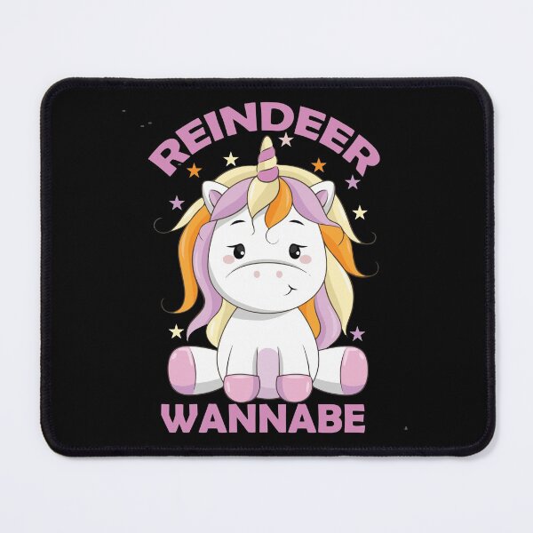 Item preview, Reindeer Wannabe-Cute Unicorn gift for unicorn lovers designed and sold by BRtisticDesigns.