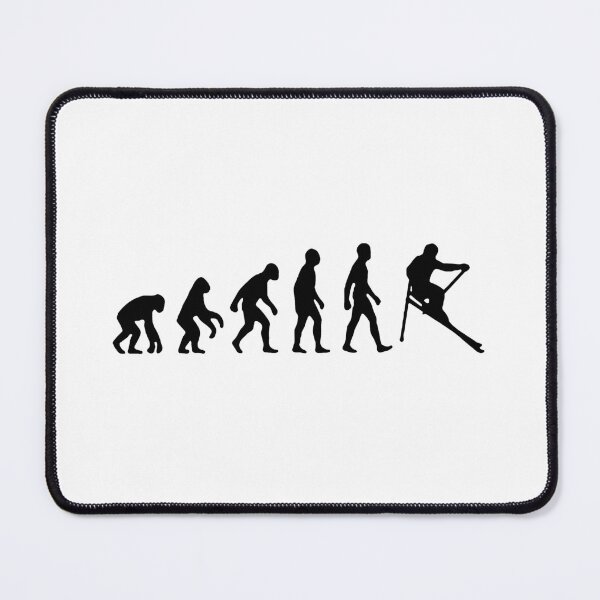 Item preview, Born to Ski Evolution to Skiing Love Ski Sports winter sports Gift Premium Apparel Funny Holiday Xmas designed and sold by DesignByHeartUK.