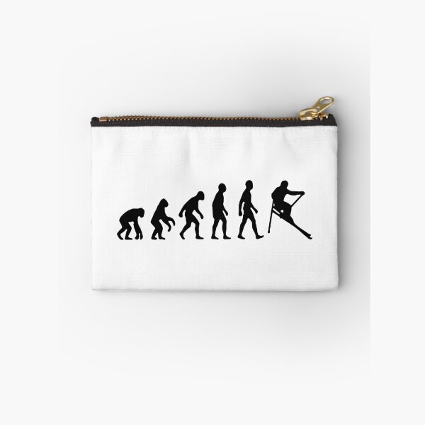 Item preview, Born to Ski Evolution to Skiing Love Ski Sports winter sports Gift Premium Apparel Funny Holiday Xmas designed and sold by DesignByHeartUK.