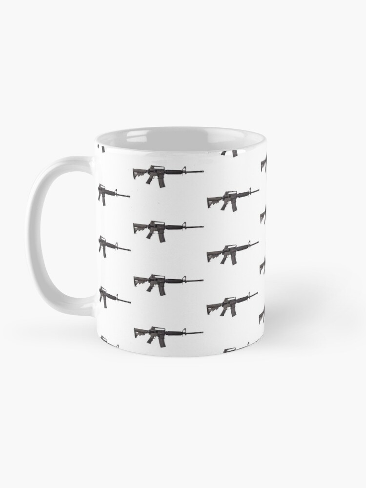 Imagen 3 de 6, Taza de café con la obra M4, diseñada y vendida por RENAGADE4LYF.